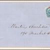 1c blue Eagle carrier stamp on cover