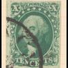 10c green Washington Type IV single