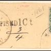 10c green Washington single on cover