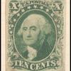 10c green Washington Type IV single