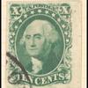 10c green Washington single