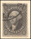 12c black George Washington single