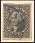 12c black George Washington single