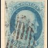 1c blue Franklin single