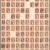 3c orange brown Washington reconstructed pane of 100