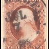 3c dull red Washington reconstructed pane of 100