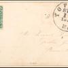 10c Washington Type IV single on cover