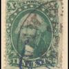 10c green Washington Type I single