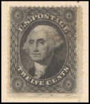 12c black Washington single