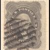 24c gray lilac Washington single