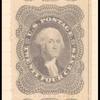 24c gray lilac Washington strip of three