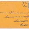 24c gray lilac Washington relief 2 single on cover