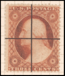3c Washington Type II single