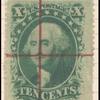 10c Washington Type V single