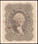 24c Washington single