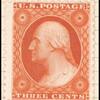 3c scarlet Washington reprint single