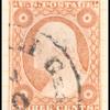 3c dull red Washington Type I single