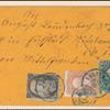 10c yellow grreen Washington on cover