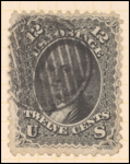 12c black Washington single