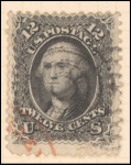 12c black Washington single
