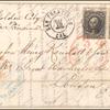 12c black Washington pair on cover