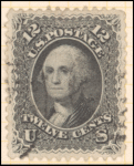 12c black Washington single