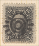 12c black Washington single