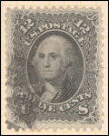 12c black Washington single