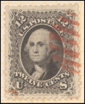 12c black Washington single
