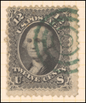 12c black Washington single