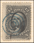 12c black Washington single
