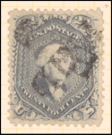 24c steel blue Washington single