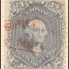 24c steel blue Washington single