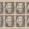2c black Jackson horizontal block of eight