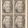 2c black Jackson vertical block of eight