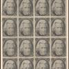 2c black Jackson block of sixteen