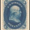 1c blue Franklin essay single