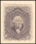 24c dark violet Washington trial color proof single