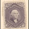 24c dark violet Washington trial color proof single