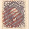 24c dark violet Washington trial color proof single