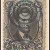 15c black Lincoln single