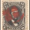 15c black Lincoln single