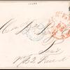 15c black Lincoln single on cover