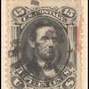 15c black Lincoln single