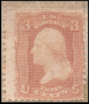3c rose Washington A. Grill single