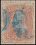 3c rose Washington A. Grill single