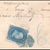 1c blue Franklin F. grill on piece
