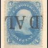 1c blue Franklin F. grill single