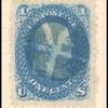 1c blue Franklin F. grill single