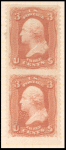 3c red Washington F Grill vertical pair